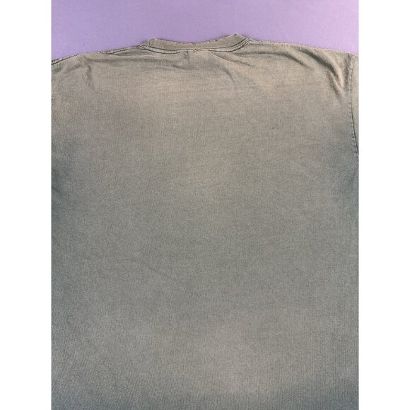 Rare Vintage Y2K Olive Forest Green Faded Longsleeve Shirt XL Streetwear Hype - Picture 8 of 15